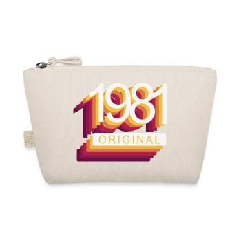 Geboren 1981 - Bio-Täschchen - Natur - Vorne