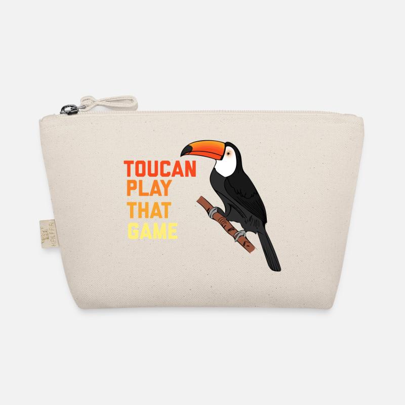 Bird Watcher Toucan Play That Game Organic Pouch
