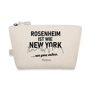 Rosenheim ist wie New York - Bio-Täschchen - Natur - Vorne