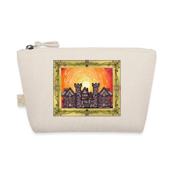 Middle Ages Castle Castle Fortress Knight Warrior - Organic Pouch - nature - Front