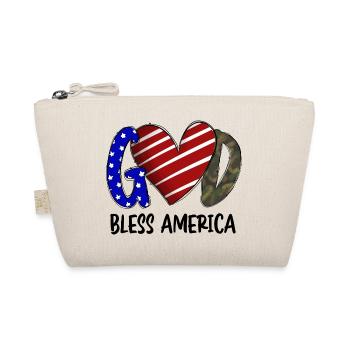 God Bless America - Organic Pouch - nature - Front