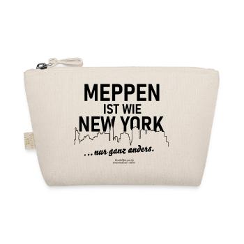Meppen ist wie New York - Bio-Täschchen - Natur - Vorne
