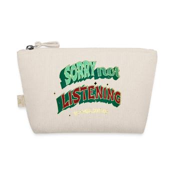 dog paw statement bday animal shelter - Organic Pouch - nature - Front