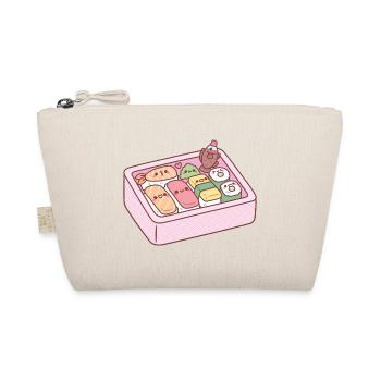 Kawaii Japonais Bento Box Sushi - Trousse biologique - nature - Devant