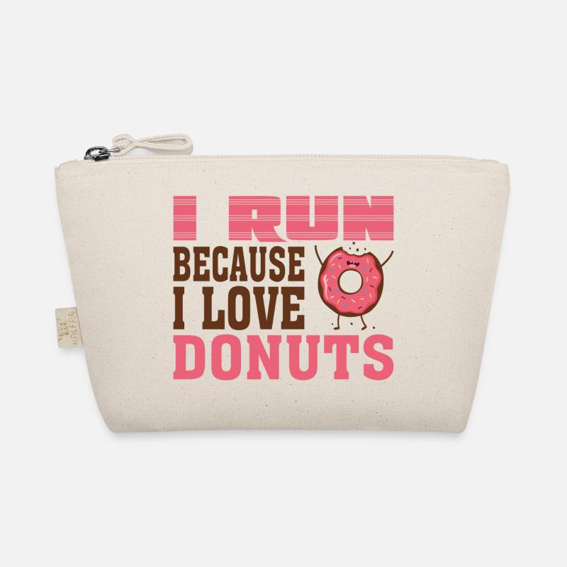 Je cours parce que j’aime les beignets - Trousse biologique - nature