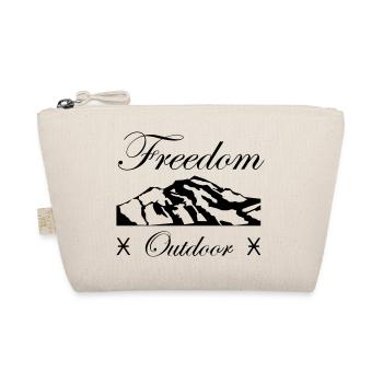 Mountain Mountain Nature hiking Freedom mtb Beer - Organic Pouch - nature - Front