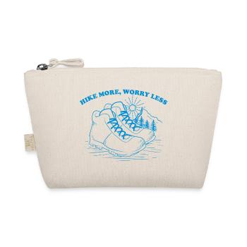 HIKE MORE WORRY LESS - Organic Pouch - nature - Front