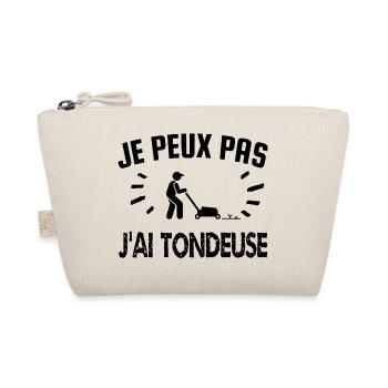 je peux pas j'ai tondeuse - Trousse biologique - nature - Devant
