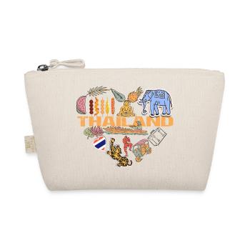 I love Thailand Emigration & Holidays - Organic Pouch - nature - Front