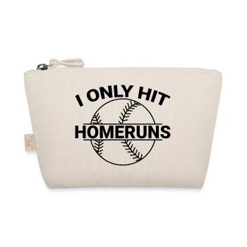 I Only Hit Homeruns - Bio-Täschchen - Natur - Vorne