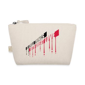 Quote do small things - Organic Pouch - nature - Front