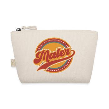 Maler Malerin Malermeister Handwerker Beruf - Bio-Täschchen - Natur - Vorne