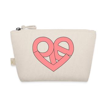 L’amour dans le cœur - Trousse biologique - nature - Devant