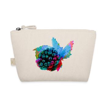 blackberry,blue,pop-art,blue,painting,pink,graffiti - Organic Pouch - nature - Front