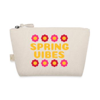 Spring vibes (eight flowers) - Organic Pouch - nature - Front