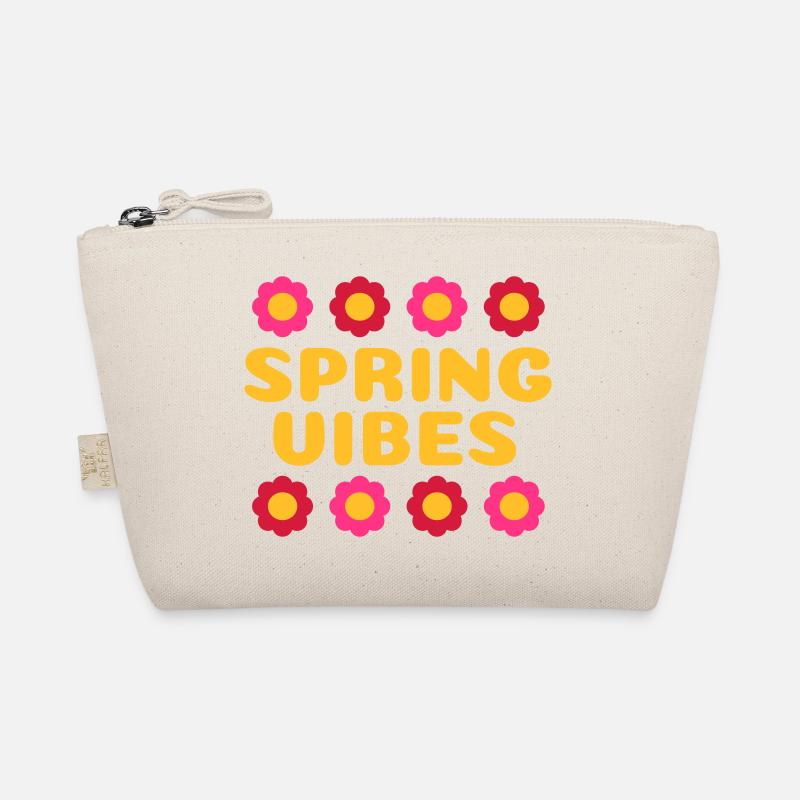 Spring vibes (eight flowers) Organic Pouch