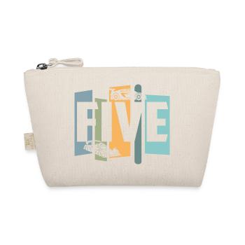 Five years old - Organic Pouch - nature - Front