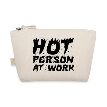 Hot Person At Work 2 - Organic Pouch - nature - Front