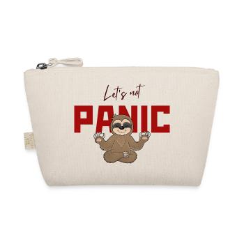 Ne paniquons pas - Funny Sloth Design - Trousse biologique - nature - Devant