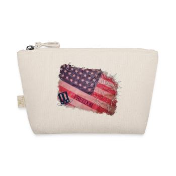 American Flag - Organic Pouch - nature - Front