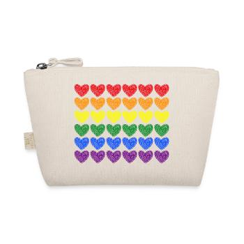 Equality Gay Pride Lgbtq Rainbow Transgender Bisex - Bio-Täschchen - Natur - Vorne