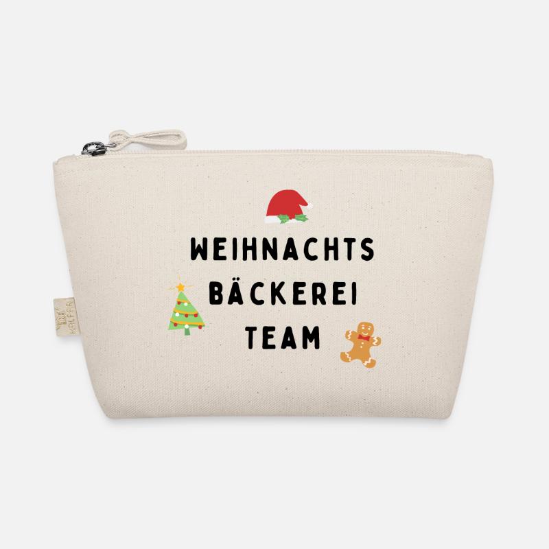Weihnachtsbäckerei Team - Bio-Täschchen - Natur