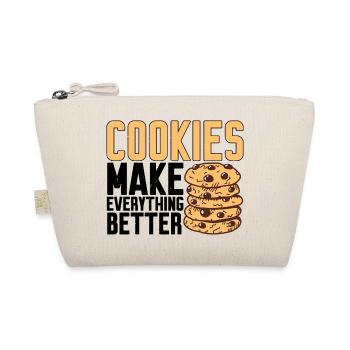 Cookies Make Everything Better 4 - Organic Pouch - nature - Front
