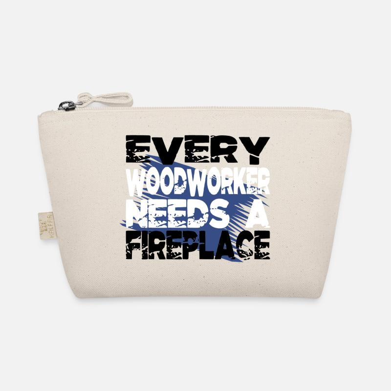 chop wood fun best joke gift apprentice Bio-Täschchen