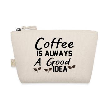 Coffee Is always A Good Idea - Bio-Täschchen - Natur - Vorne