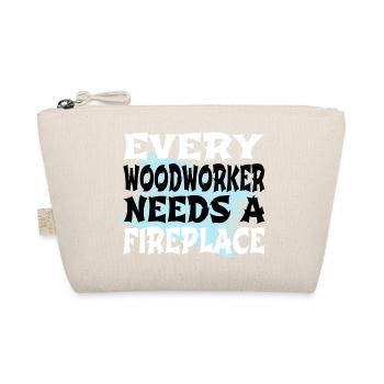 plumber jokes best carpenter funny tshirts - Bio-Täschchen - Natur - Vorne