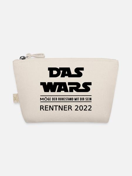 Rentner 2022 - Bio-Täschchen - Natur - Vorne