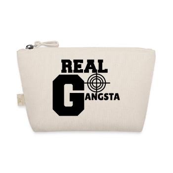 Echte Gangsta - Bio-Täschchen - Natur - Vorne