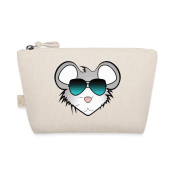 Souris avec lunettes de soleil Illustration Cadeau - Trousse biologique - nature - Devant