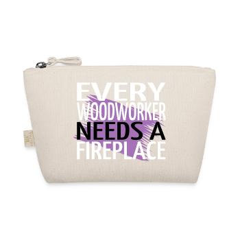 wood the carpenters union carpenter - Organic Pouch - nature - Front