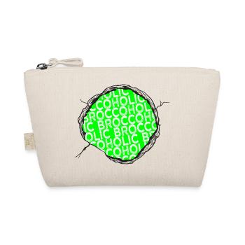 vegetable vegetarian bday jokes vegan meal - Organic Pouch - nature - Front