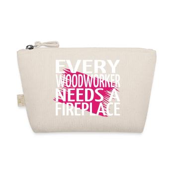 carpenter hoodies and sweatshirts apprentice - Organic Pouch - nature - Front