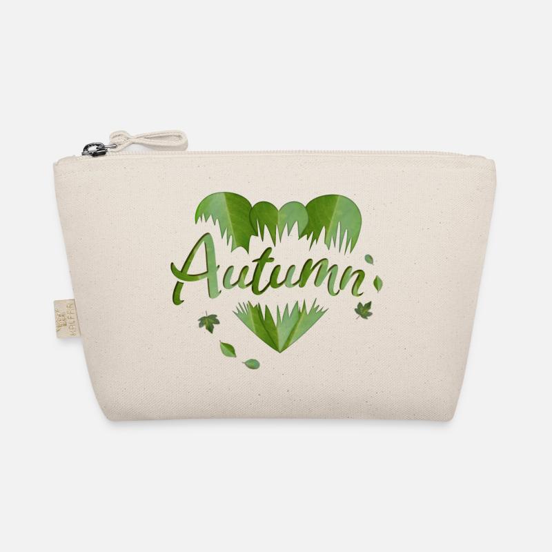 Automne Feuilles d’automne Feuilles de cœur Trousse biologique