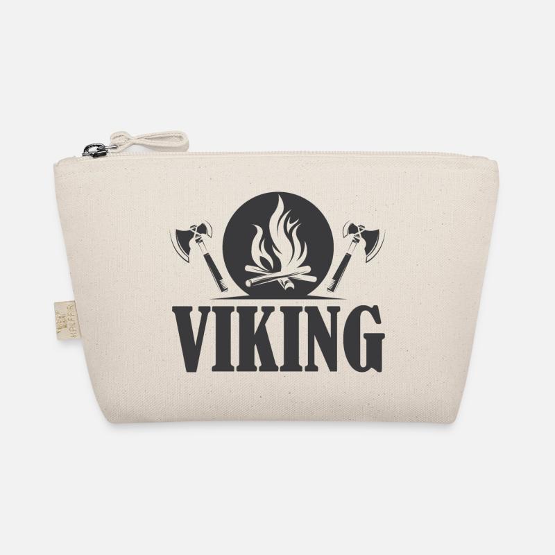 Icône viking hache symbole feu graphique Trousse biologique