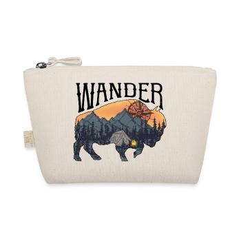 Hiking Camping Camping Outdoor Hiking Tour Hikers - Organic Pouch - nature - Front