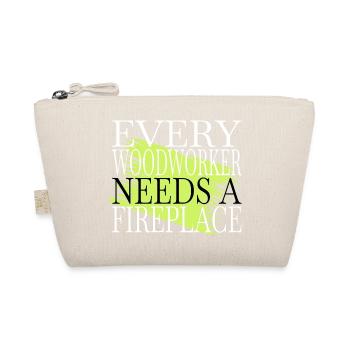 funny carpenter sexy carpenter tshirts statement - Organic Pouch - nature - Front