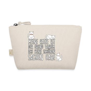 Witziges Katzenliebhaber Katzen Motiv Katzenhalter - Bio-Täschchen - Natur - Vorne
