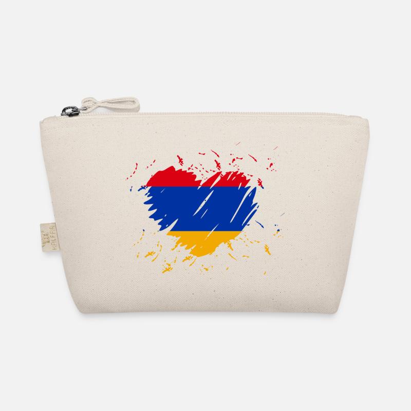 Armenien Herz Bio-Täschchen