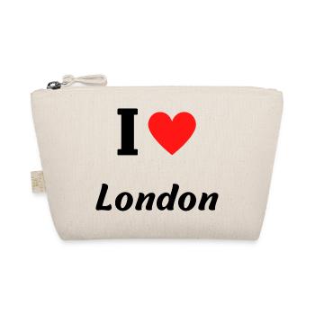 I love London - Bio-Täschchen - Natur - Vorne