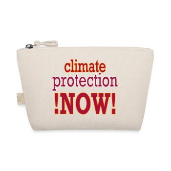 climate-protection-now - Bio-Täschchen - Natur - Vorne