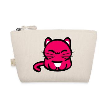 Chat sourire - Trousse biologique - nature - Devant