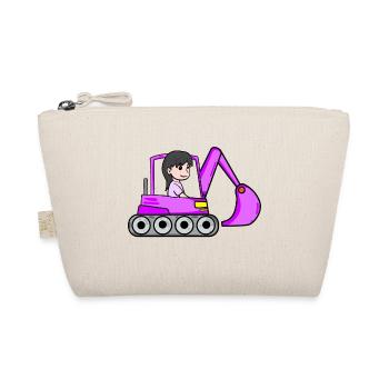 Fille pelle rose - Trousse biologique - nature - Devant