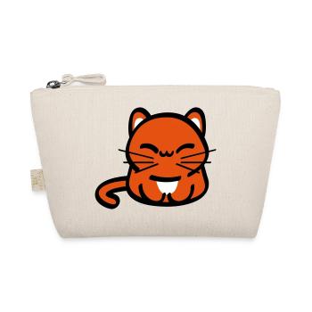 Chat sourire - Trousse biologique - nature - Devant