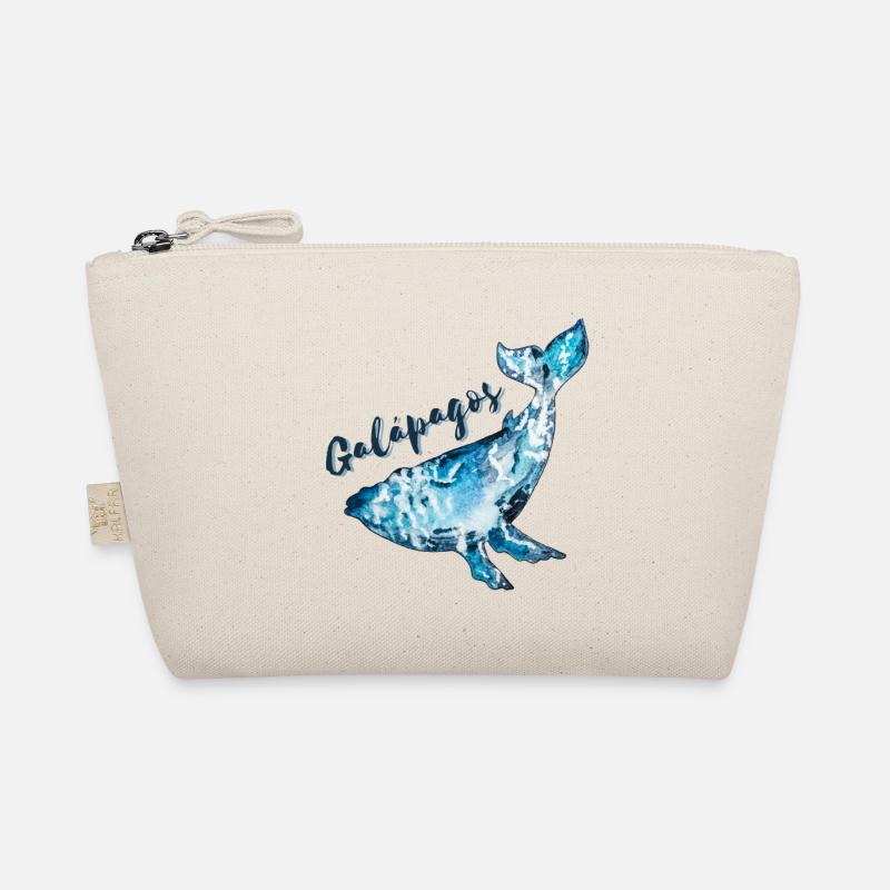 Galapagos Islands whale Organic Pouch