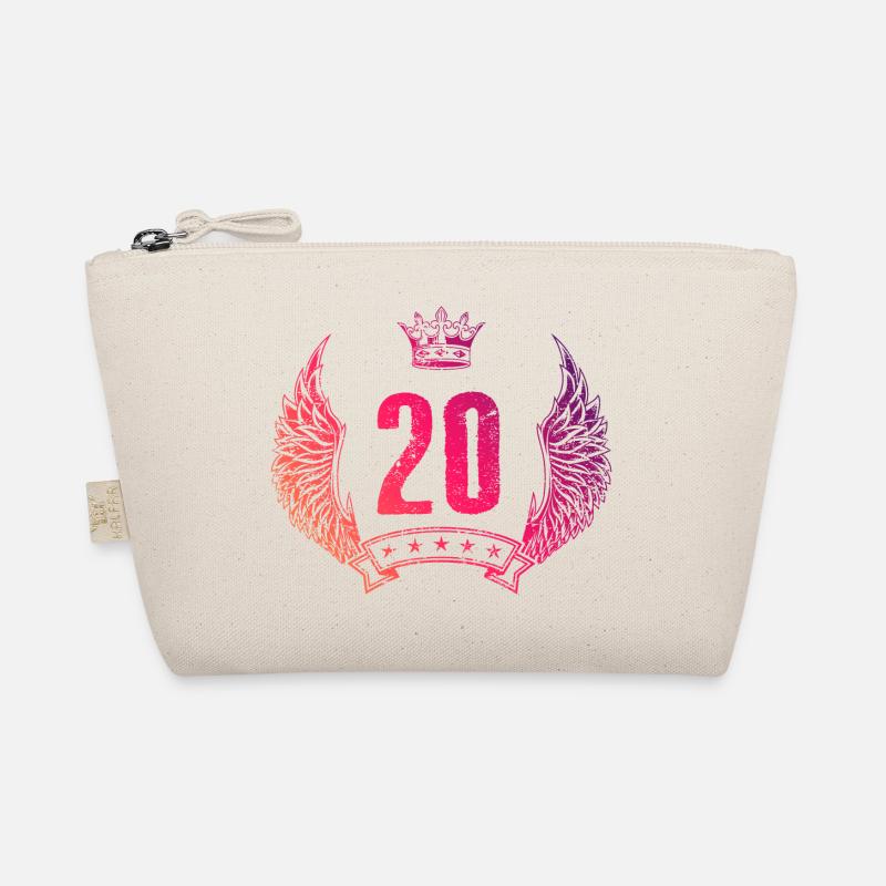20 number crown Organic Pouch