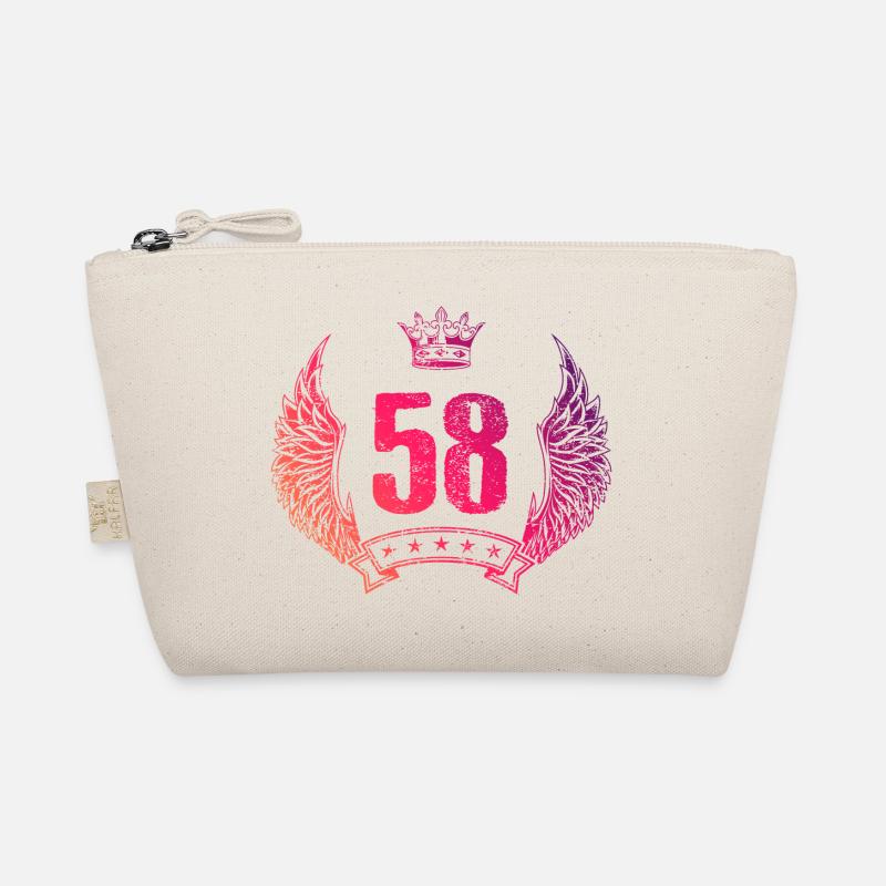 58 Number crown Organic Pouch